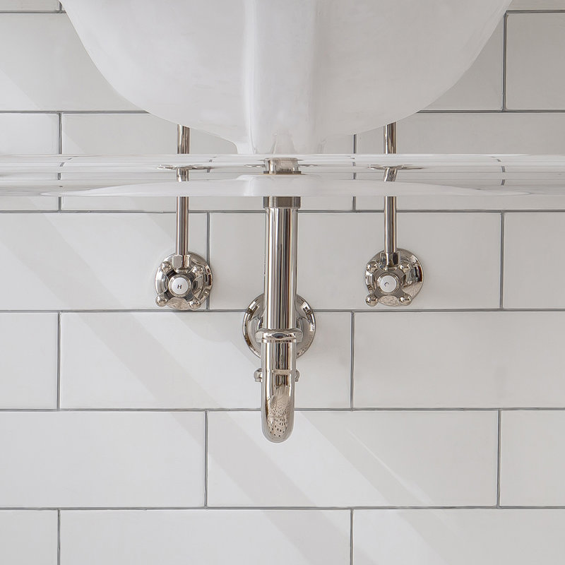Ensemble de meuble-lavabo simple 30 po Copeland, Nickel poli
