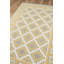 Thompson Wool Oriental Area Rug in Gold-1128599288