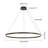 Dilnoza Ring Unique Wagon Wheel LED Pendant Modern Farmhouse Remote Dimming-1425102862-1470934449