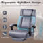 Fauteuil de direction inclinable ergonomique avec repose-pieds Home Office-1759428523