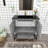 Rithi 35.16 " W Freestanding Standard 1 Single Vanity Bathroom Vanity With Solid Surface Top-1453661508