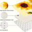 Ensemble de 2 tapis de cuisine sur fond jaune