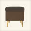 Banc de rangement avec repose-pieds Modern Modern-129574785-129574788