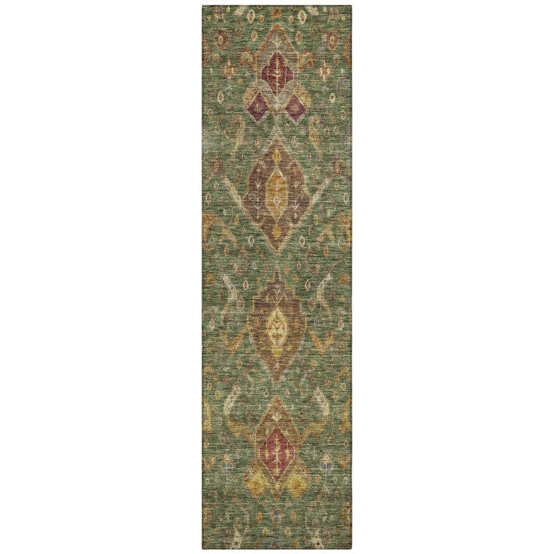 Machine Washable Indoor/Outdoor Chantille ACN2306 Global Rug, Runner 2'3" x 7'6"