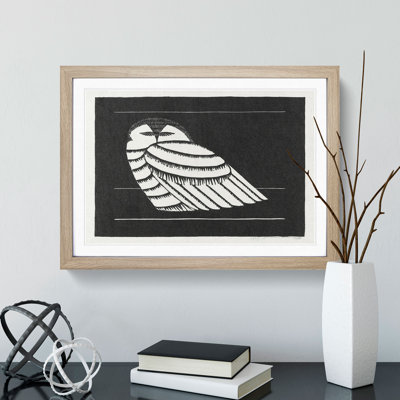 Snowy Owl by Samuel De Mesquita - Picture Frame Painting