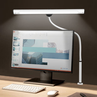  USB Reading Lamp with 14 LEDs Dimmable Touch Switch and  Flexible Gooseneck for Notebook Laptop, Desktop, PC and MAC Computer +  On/Off Setting (14 LED, Black) : Electronics