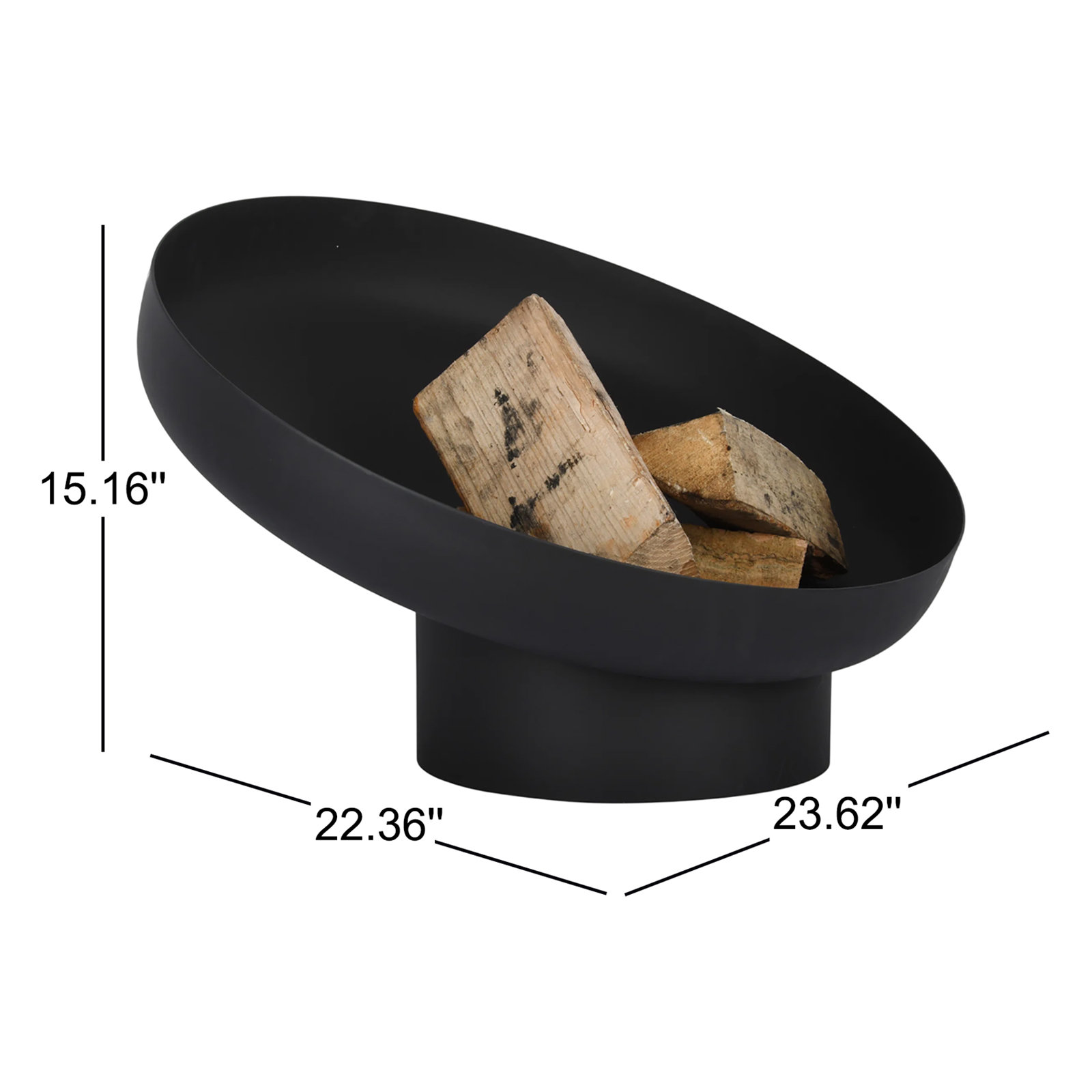Humes Oval Fire Pit
