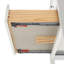Capri 28" Solid Wood Single Sink Bathrom Vanity with 2" Thassos White Quartz Countertop-70715101-96881987