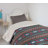 Eclectic Polyester Geometric Shapes Coverlet-41886984-105473490
