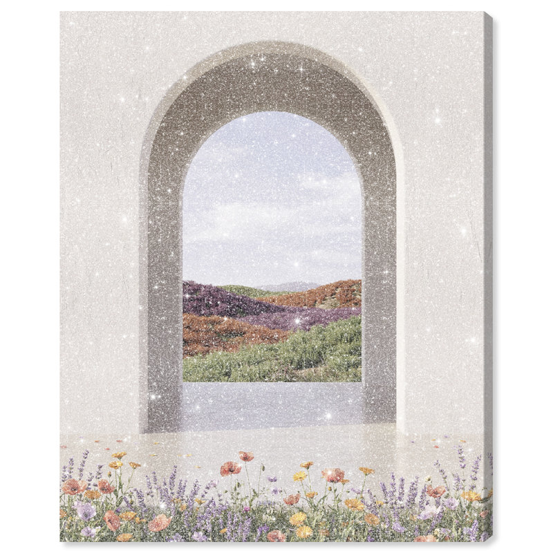 Window To Paradise Print by Oliver Gal, 20"H x 24"W, Gallery Wrapped