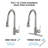 Red Cloud Pull Down Kitchen Faucet-86880003