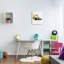 Art mural personnalisé Boy's Minimal Construction cmw-088-102504240-102504242-102555458