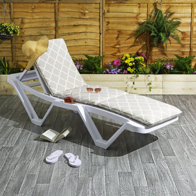 Harbour Housewares - Master Sun Lounger Cushion