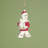 ANNUAL DATED 2024 Gingerbread Man Ornament