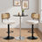 Adjustable Height 360° Swivel Bar Stools With Rattan Backrest-135480662
