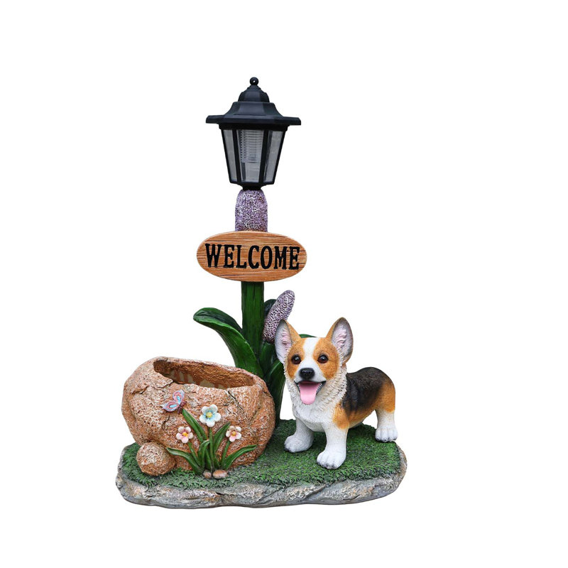 Jardinière Corgi Dog