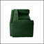 Élégant canapé 2 places en chenille avec siège de rangement, dossier cylindrique et accoudoirs, causeuse moderne en tissu avec espace de rangement caché-1191137102