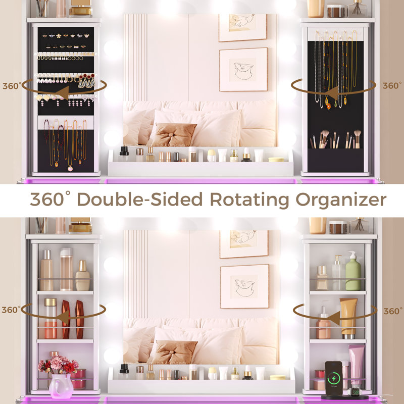 Eglinton Dressing Table with Mirror