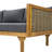 Outdoor Teak Patio Daybed with Cushions-1499128684