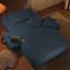 Canapé-lit convertible avec pochette de rangement pour petits espaces, salon, appartement-130095873