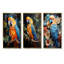Jaune et bleu paradis perroquet - ensemble de 3 impressions sur toile perroquet-1441316002-1441316013