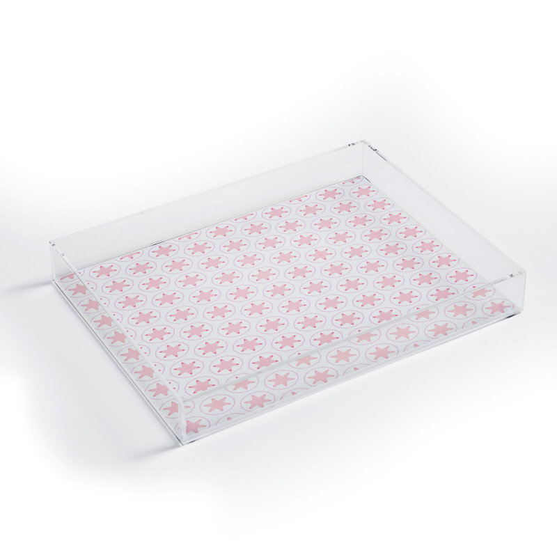 Plastic / Acrylic Tray, 1" H x 8" W x 6" L