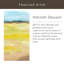 «Verdant Waves of Tranquility» par Adalaide, reproduction d'art encadrée sur bois-305128106