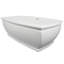 Niantic 66.25'' L Freestanding Soaking Bathtub-69126035