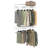 Shelftrack 4' Wood Shelf Closet Organizer Kit