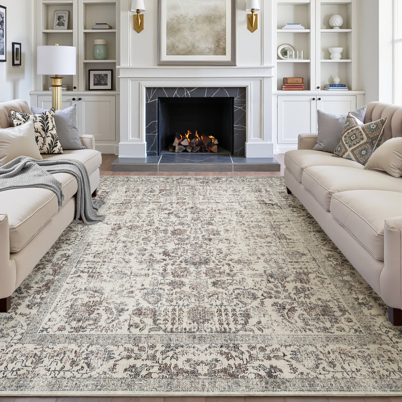 Paisley Area Rug, Runner 61 x 183 cm