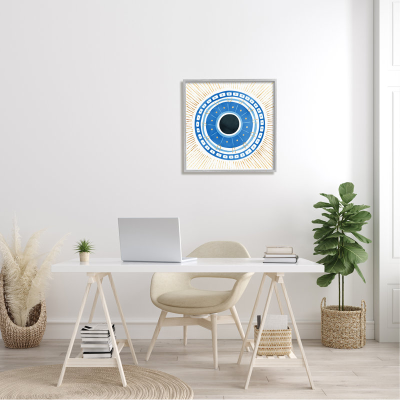 Art mural texturé à motif giclée par Ziwei Li_aq-543, H 24 po x l 24 po x P 1,5 po, Estampe numérique Farmhouse