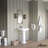 1 - Light Dimmable Flush Mounted Sconce-74777733