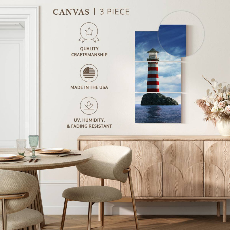 Phare, H 44 po x l 21 po