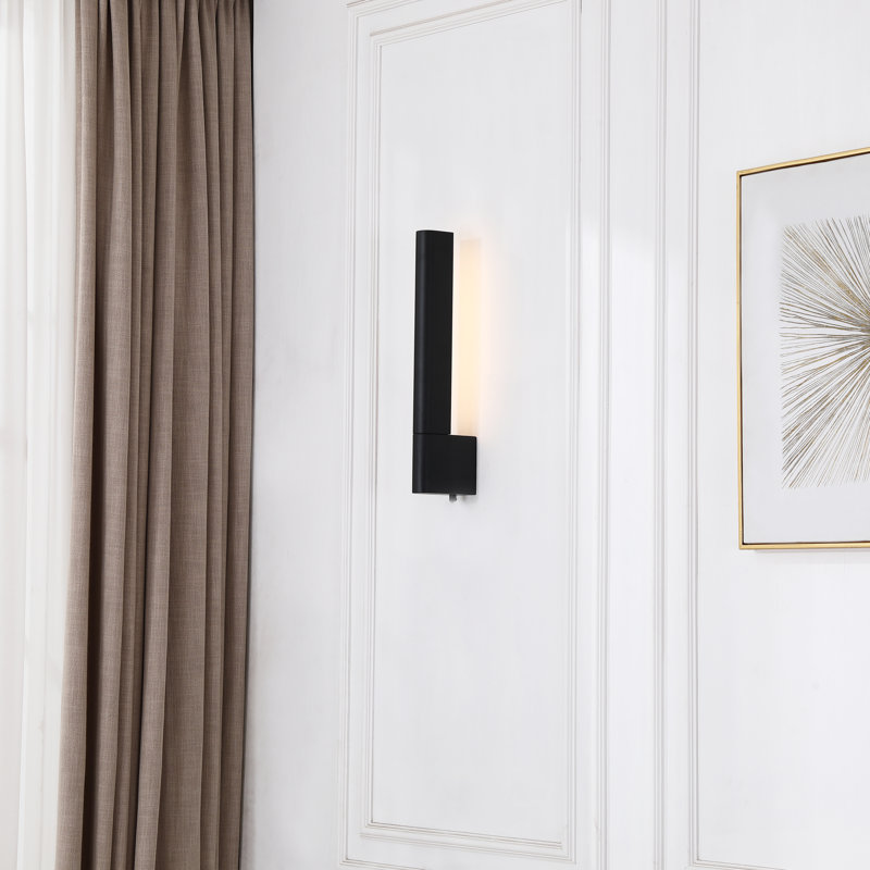 LED Plug-in Candle Wall Light