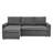 L Shaped Convertible Sleeper Sofa Bed-1095252132