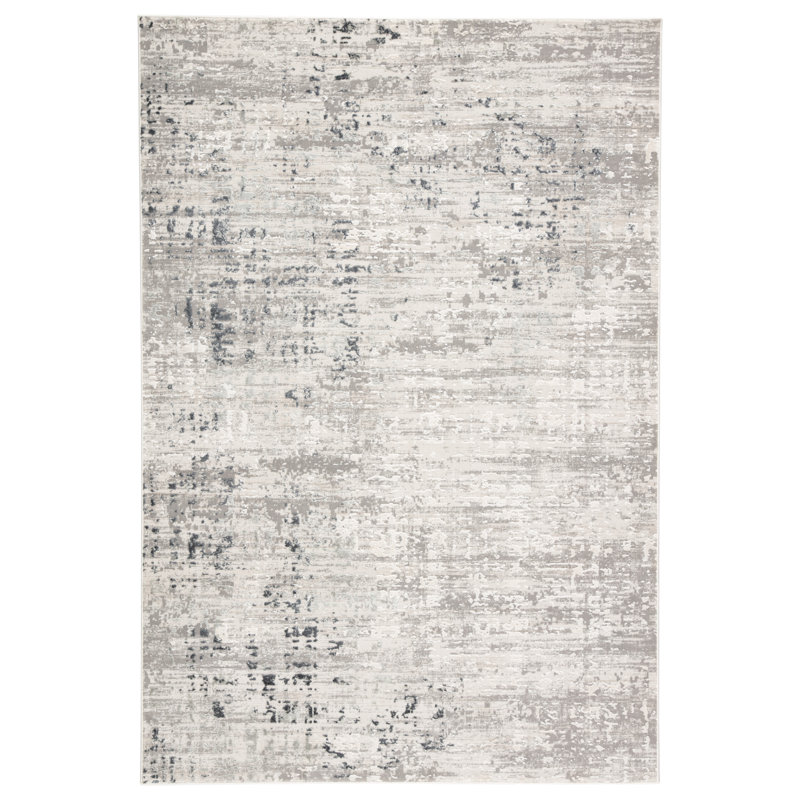 Hurley Abstract Indoor Rug, Round 6'