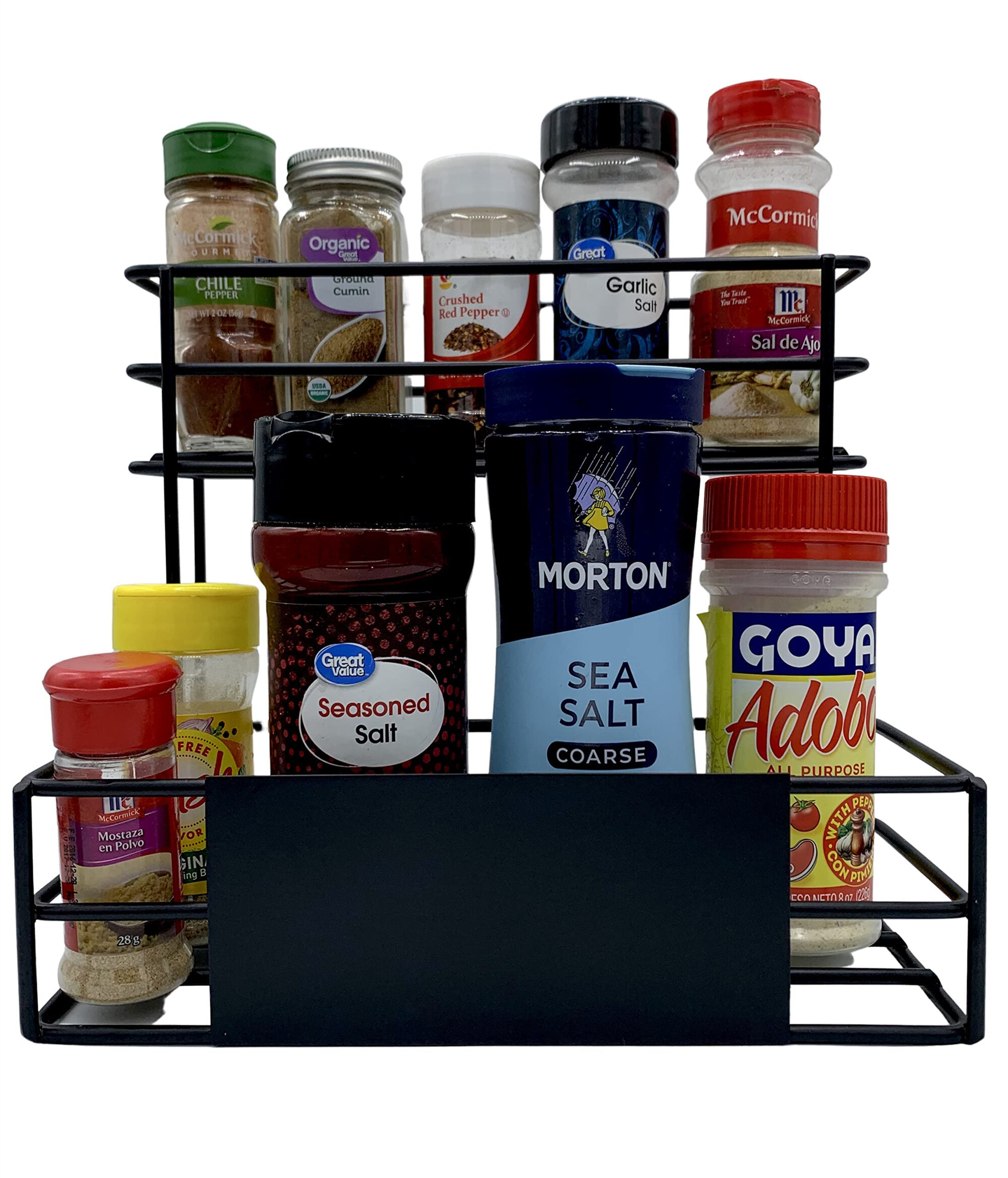 Premium 6 Jar Spice Rack