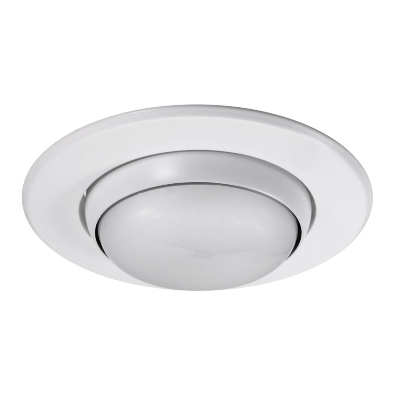 Garniture encastrée ajustable 5 "Eyeball, Blanc