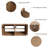 60" Double Freestanding Bathroom Vanity Base Only