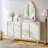 Solid Wood Framed Arch Wall Mirror Decorative Mirror For Living Room-1655694643
