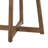Walnut 5-Piece Round Solid Wood Dining Set