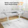 Adjustabl Metal Base Standing Desk with Drawers