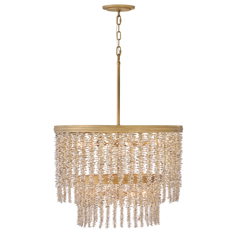 Fredrick Ramond Rubina Medium Convertible Chandelier, 10 Lights