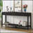 High-Quality Console Table with Vertical Stripe Drawers for Various Rooms-1254541764