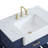 Pelaghia 36'' Single Bathroom Vanity with Marble Top-57367891
