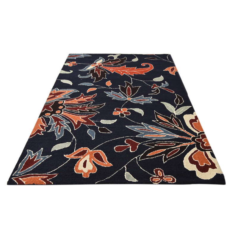 Tapis bleu marine Johansson