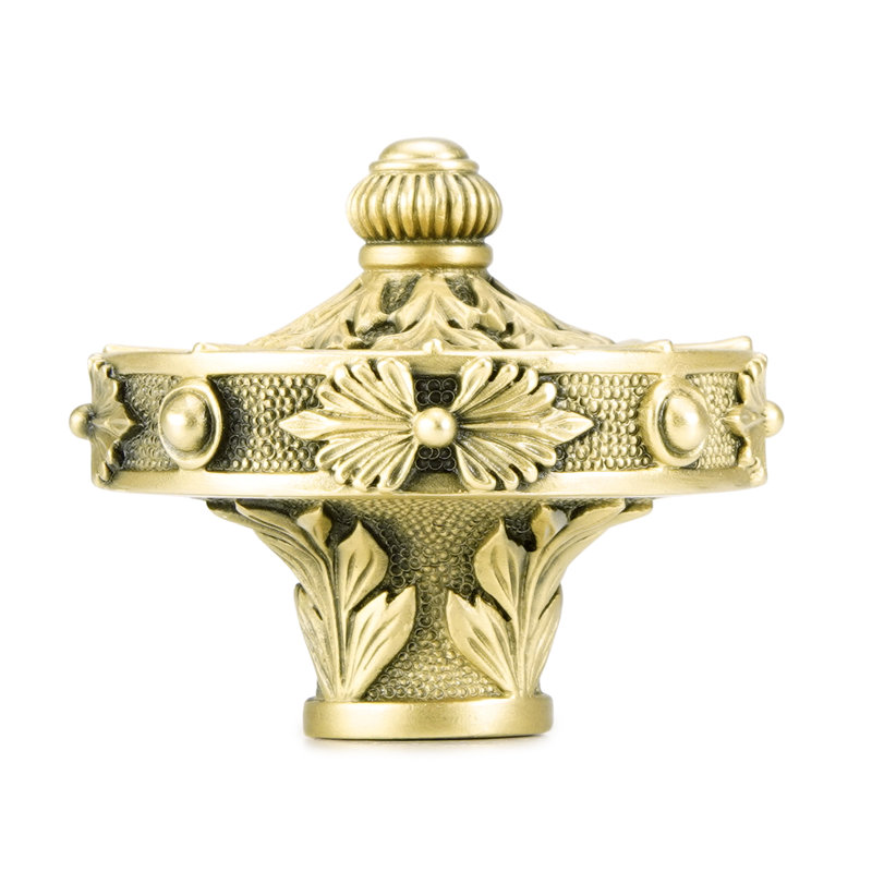 NANTUCKET KNOB, GOLD, 1.625, 1.625