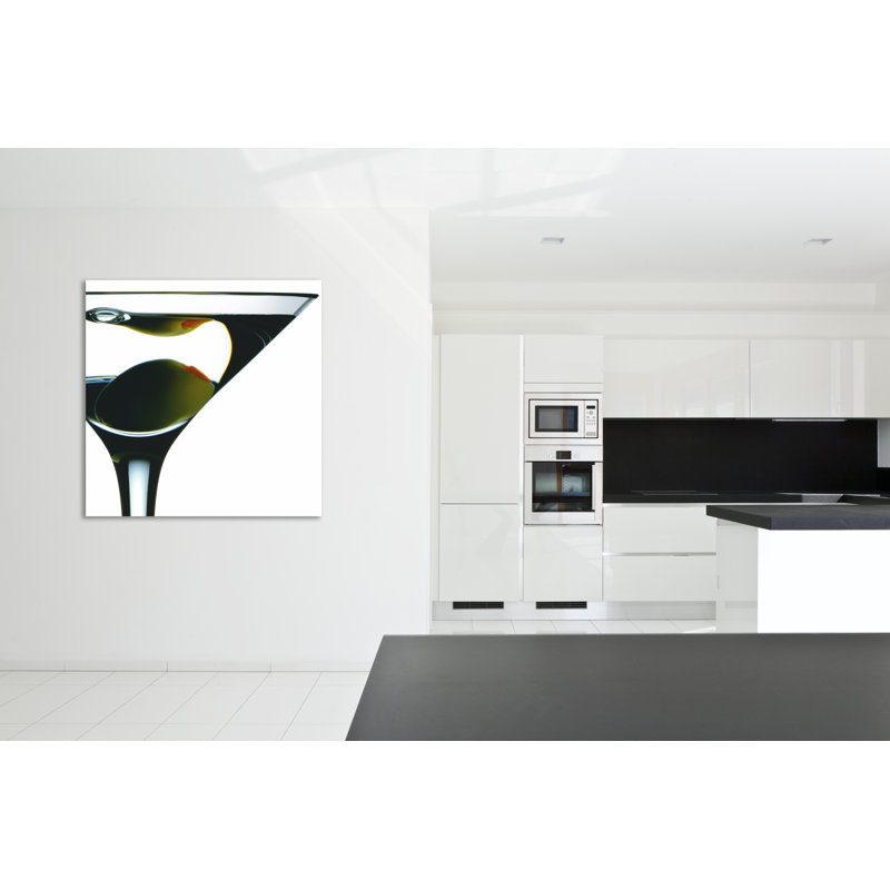 Reproduction de photo sur toile tendue, "martini" par barry seidman, H 24 po x l 24 po x P 1,5 po