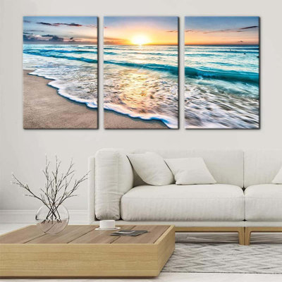 3 Piece Wrapped Canvas Print