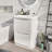 Fenix 594mm Single Bathroom Vanity with Integrated Resin Basin